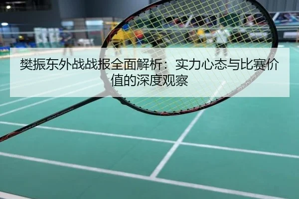 樊振东外战战报全面解析：实力心态与比赛价值的深度观察